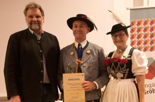 2025 Ehrung Vereinsmusiker Fredl Burkhart